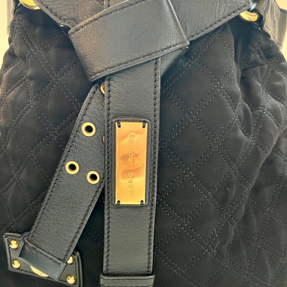 Marc Jacobs Quilted Nylon Tote, Black - Picture 3 of 8